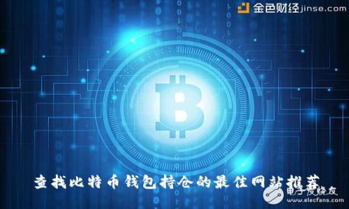 查找比特币钱包持仓的最佳网站推荐